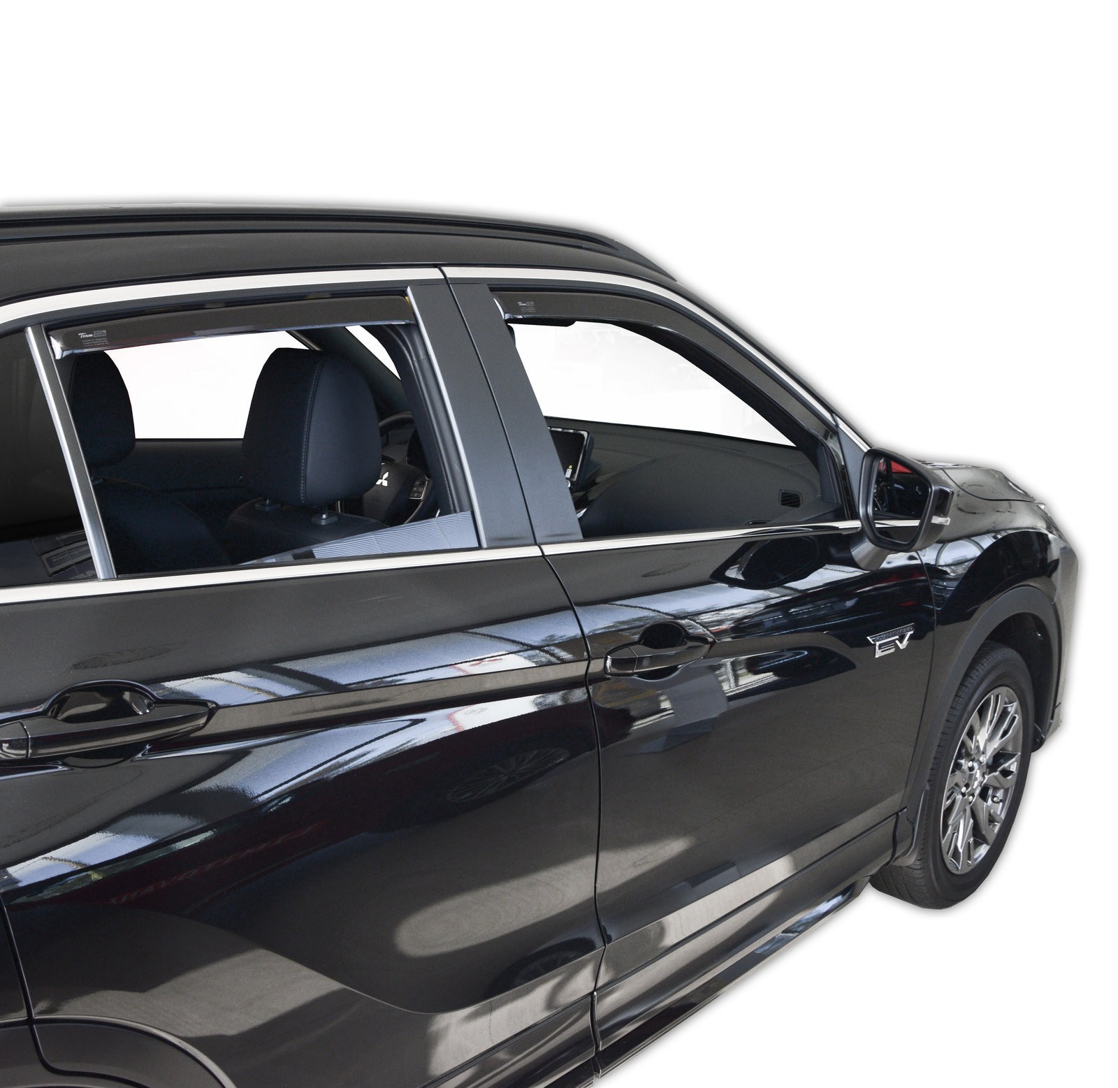 In Channel for Mitsubishi Eclipse Cross 2018-up wind deflectors sun visors 4pcs