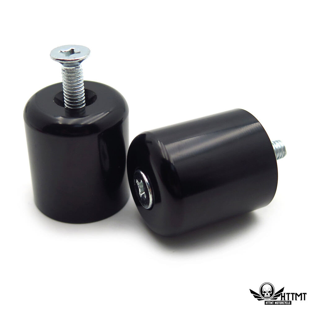 CNC Aluminum Billet Bar End Black For SUZUKI HAYABUSA GSX1300R 99-16
