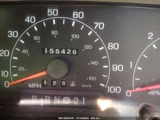 Driver Headlight Lined Center Headlamp Lens Fits 01 EXCURSION 1205726