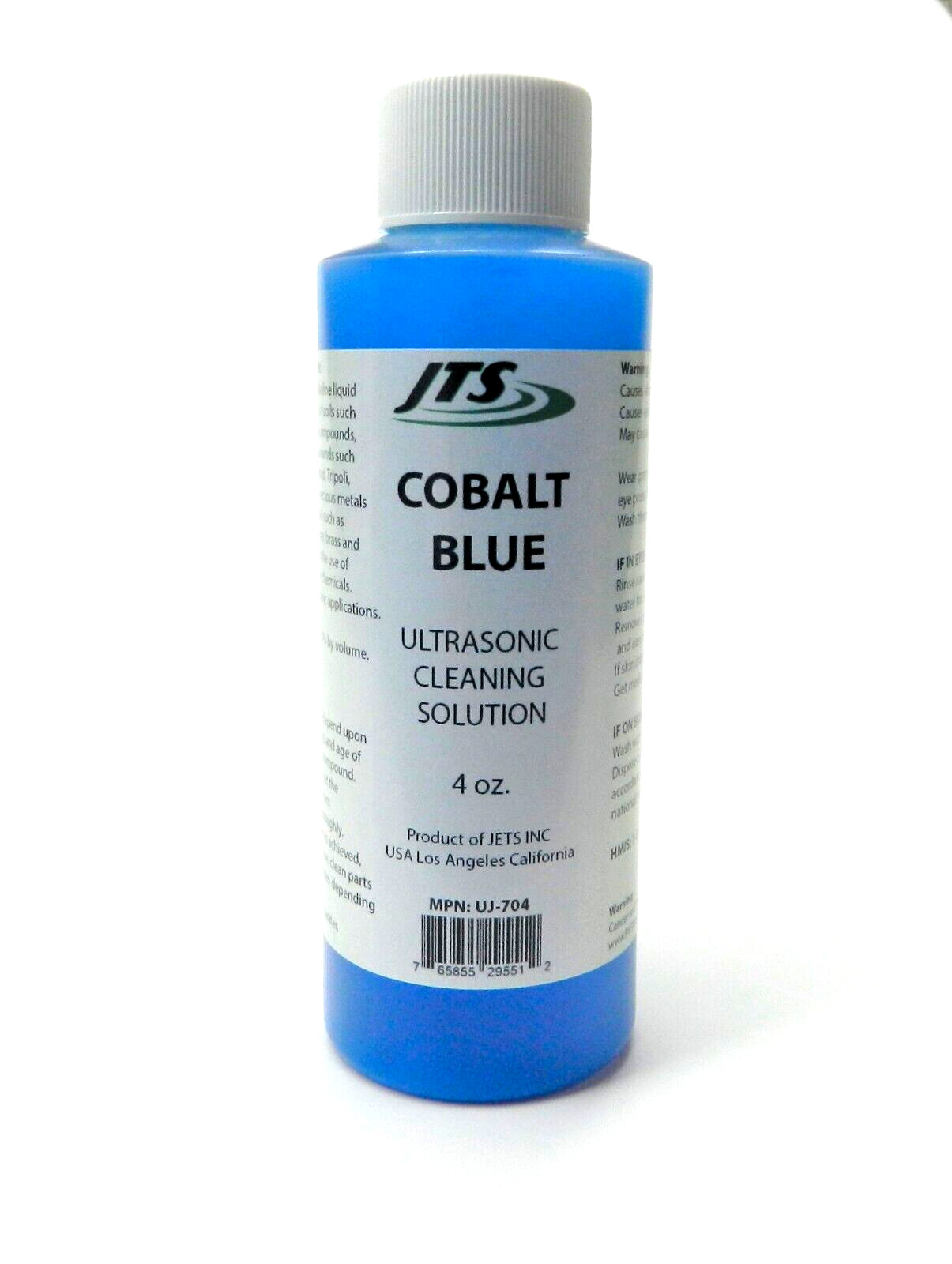 Ultrasonic Solution Cleaner Cobalt Blue Concentrate Cleaning Jewelry Parts 4oz