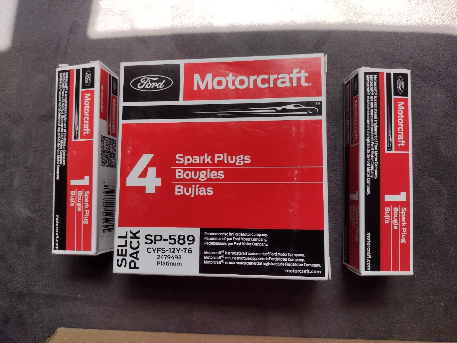 New 6 Ignition Coils For Ford UF553 UF595 more 6 ford motorcraft sparks sp-589
