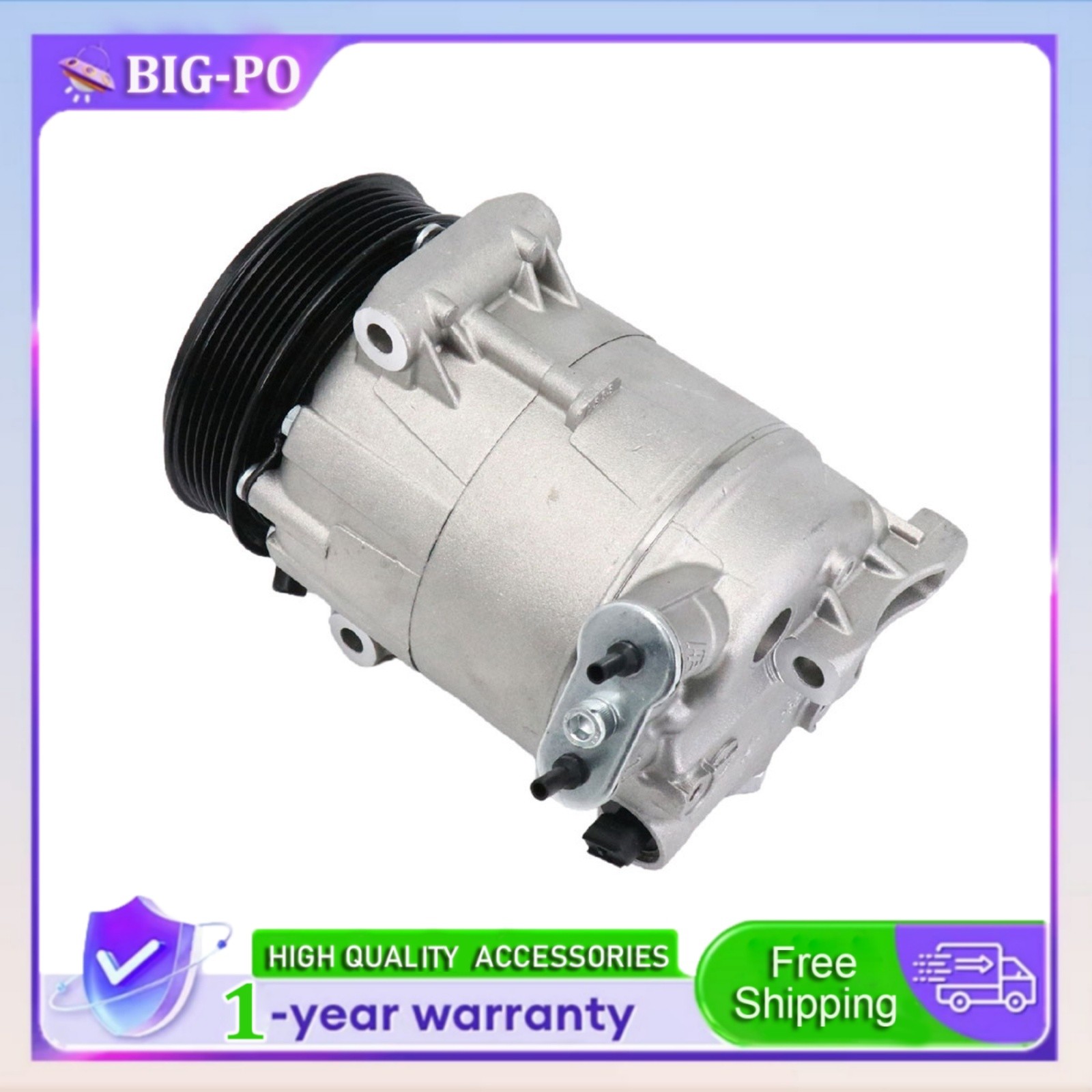 AC Compressor Pump Fits 2014-2023 Maserati Quattroporte GTS Trofeo V8 3.8L