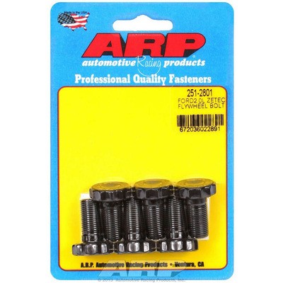 ARP 251-2801, Flywheel Bolt Kit Pro 11 mm x 1.00 0.900″ 12pt Head Set of 6