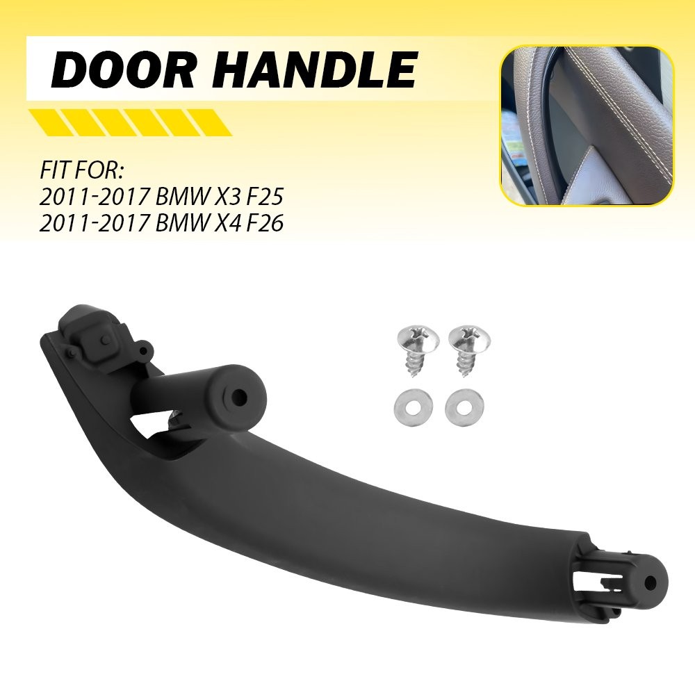 Passenger Black Interior Door Pull Handle Panel for BMW F25 X3 F26 X4 2011-17 EA