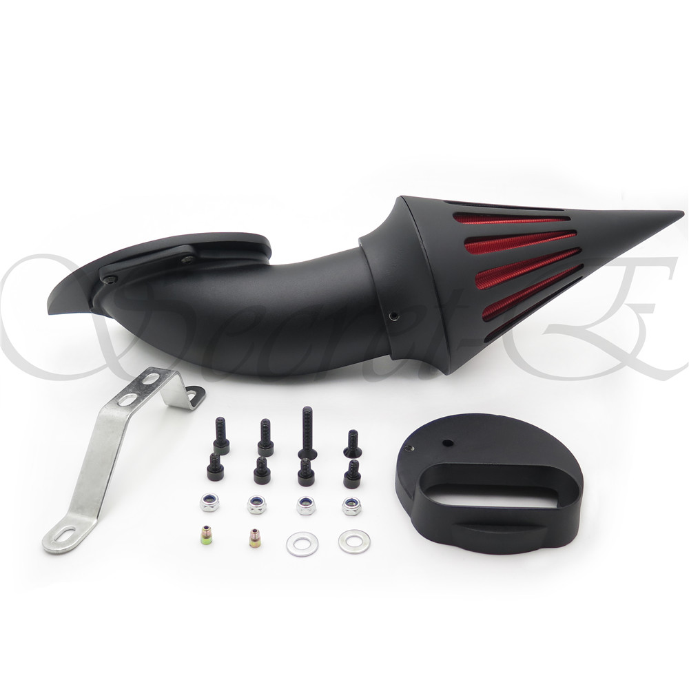 Spike Air Cleaner Kits For Yamaha V-Star 1100 Dragstar Xvs1100 1999-2012 Black