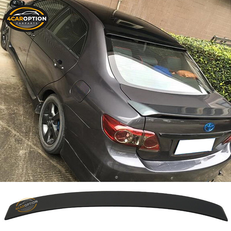 Fits 09-13 Toyota Corolla OE Style Rear Window Roof Spoiler Wing ABS Matte Black