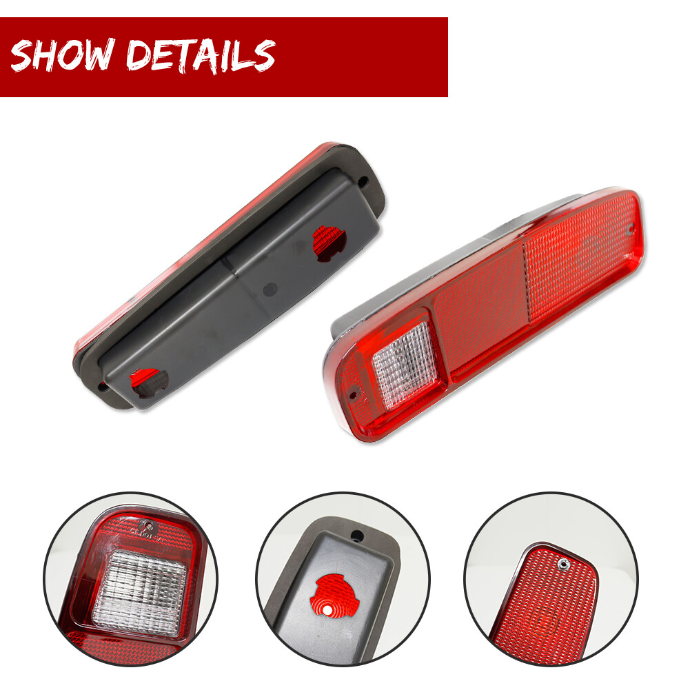 6Pcs Tail Light & Side Fender Kit For FORD F-150 F150 F250 Truck Bronco 78-79