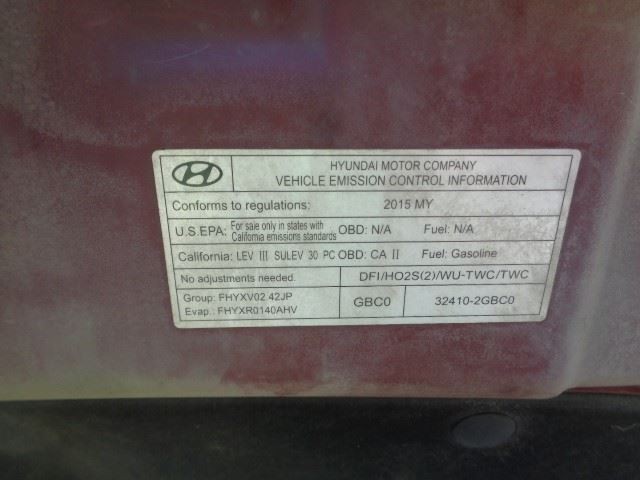 AC Compressor VIN B 8th Digit Turbo Fits 15-17 SONATA 21343581