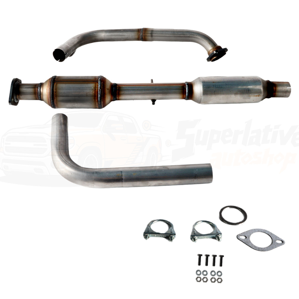 Catalytic Converter & Rear Pipe for 2010 2011 2012 2013 Mazda 3 2.0L / 2.5L
