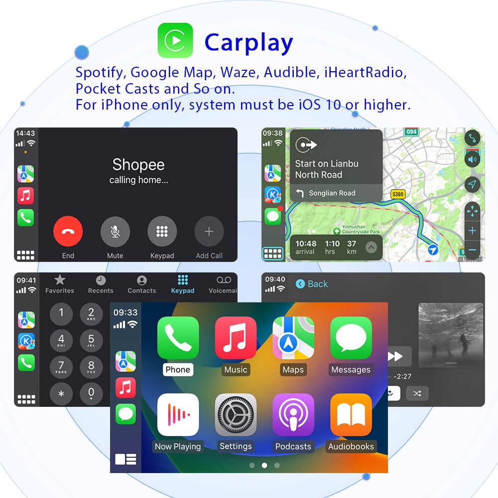 Noname RCD330 RCD340G RCD440 Android Auto CarPlay Car Stereo For VW Golf Jetta