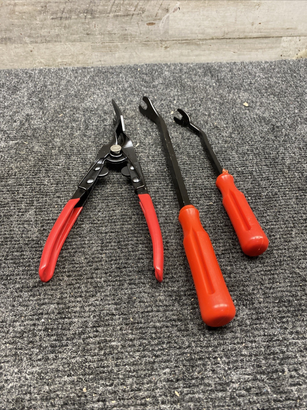GOOACC 3 Pcs Clip Pliers Set & Fastener Remover With Storage Bag