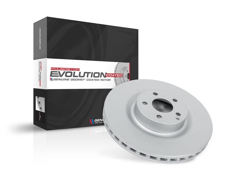 Disc Brake Rotor-Rear Genuine Geomet Coated Rotor Rear Power Stop AR82151EVC