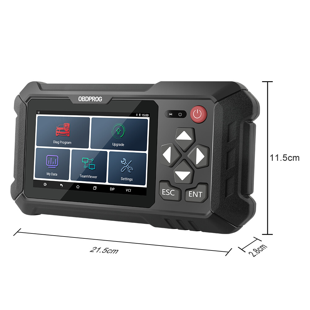 OBDPROG M500 Cluster Mileage Correction Odometer Adjust OBD2 Scanner Oil Reset