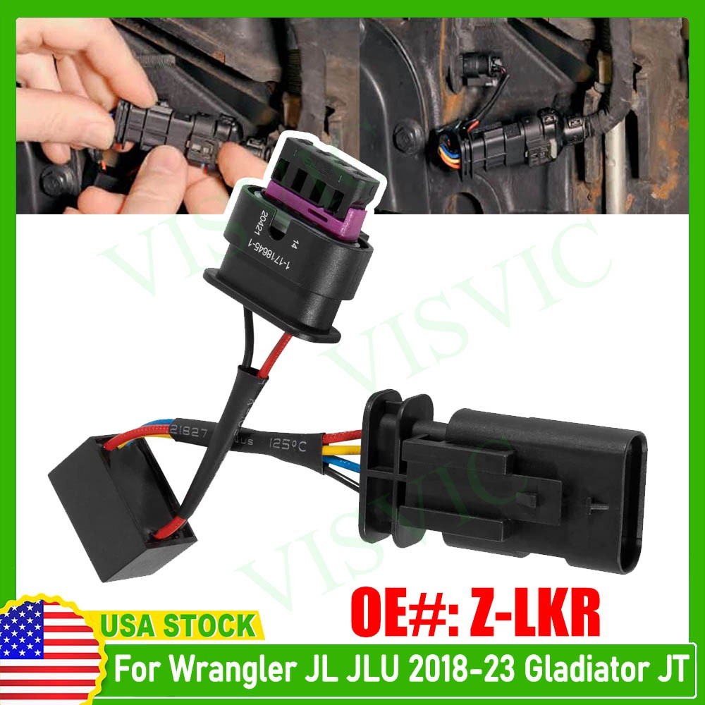 Z-LKR-OEM Locker Sensor Harness for Jeep Wrangler JL JLU JT 2018-2023