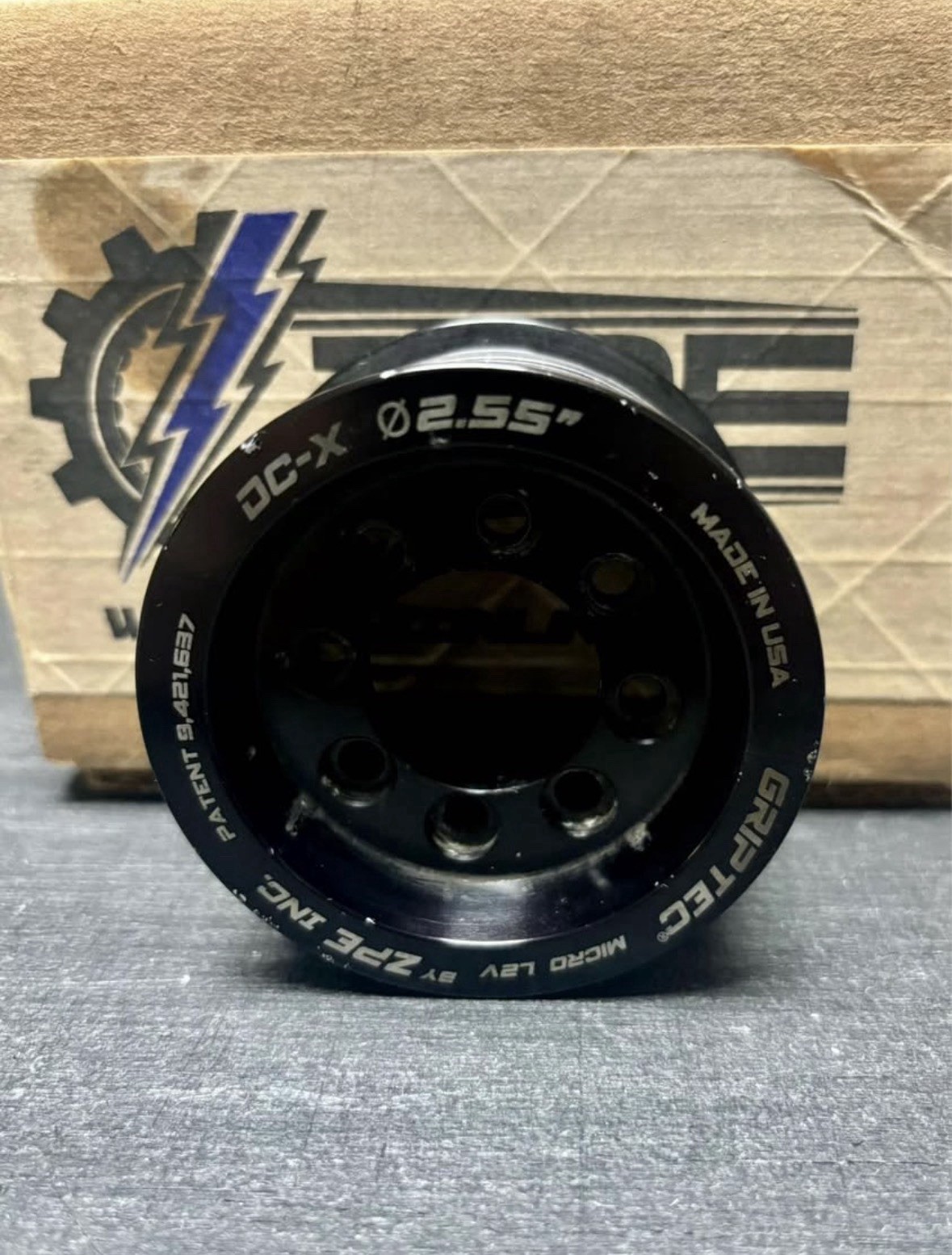 ZPE Griptec 2.55 pulley for hellcat/trackhawk/trx