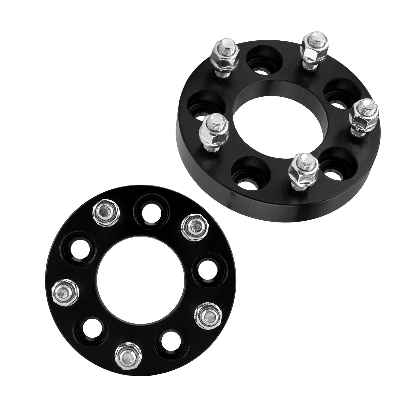 2Pcs 1″ Thick 5×4.5 to 5×4.75 Wheel Adapters 5×114.3 to 5×120.65 w/ 1/2×20 Studs