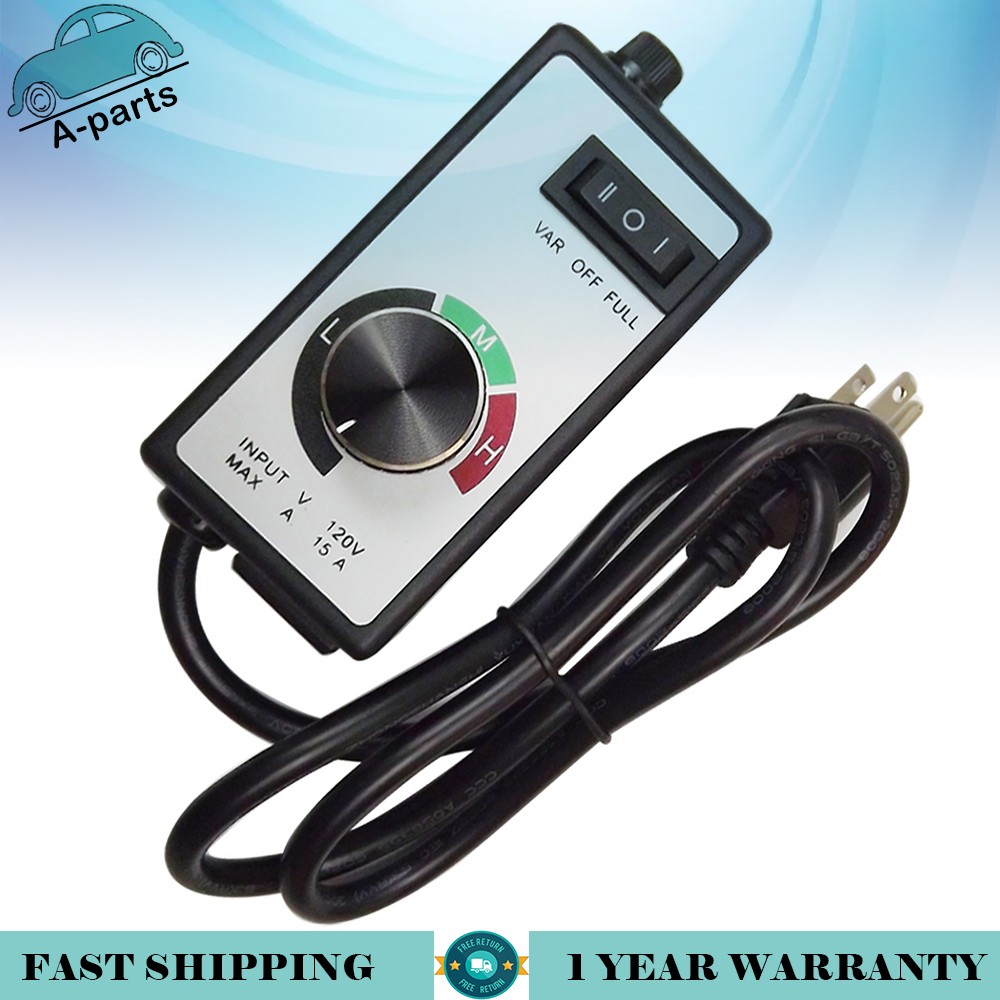New Variable Speed Controller For Router Fan Electric Motor Rheostat AC 120V
