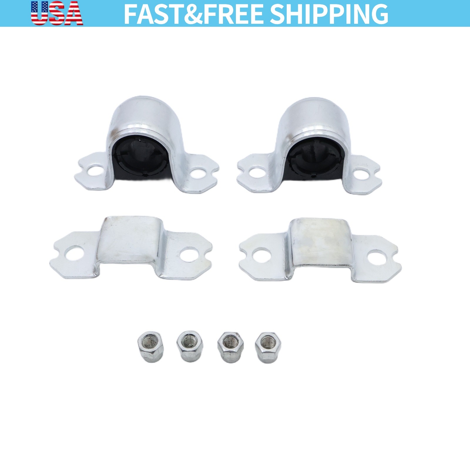 Pair Front Left Right Sway Bar Bushing Stabilizer For VW Passat Tiguan Golf US