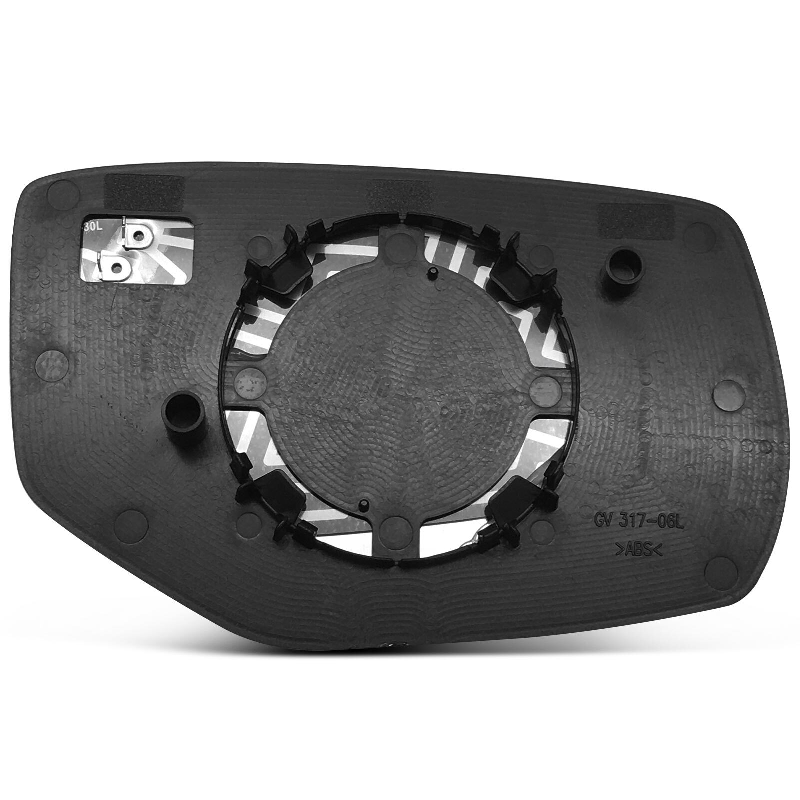 Driver Left Mirror Glass with Power Adjust & Heated for Honda Accord 2013-2017