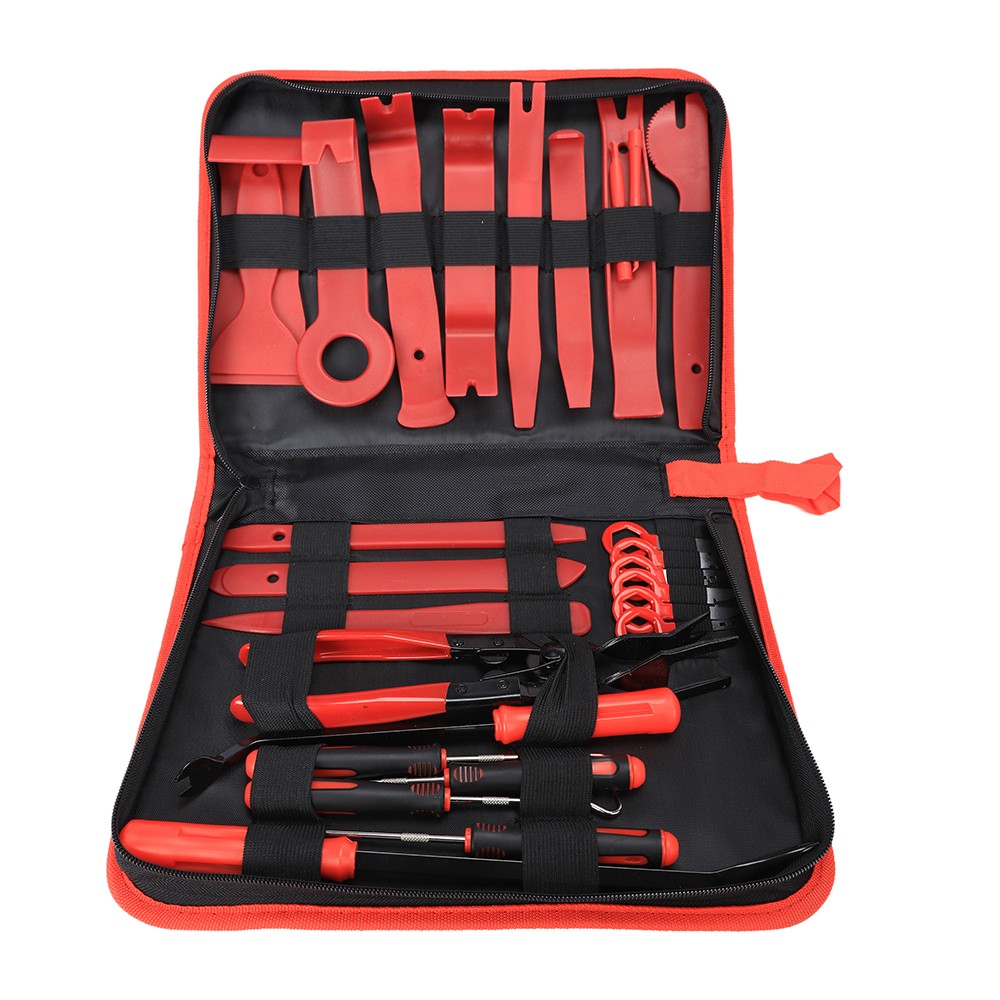 200pcs Car Trim Removal Tools Auto Auto Door Panel Dash Radio Body Clip Open Kit