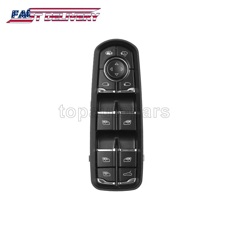 Driver Side Window Switch for 2011-2018 Porsche Panamera Cayenne 7PP959858AEDML
