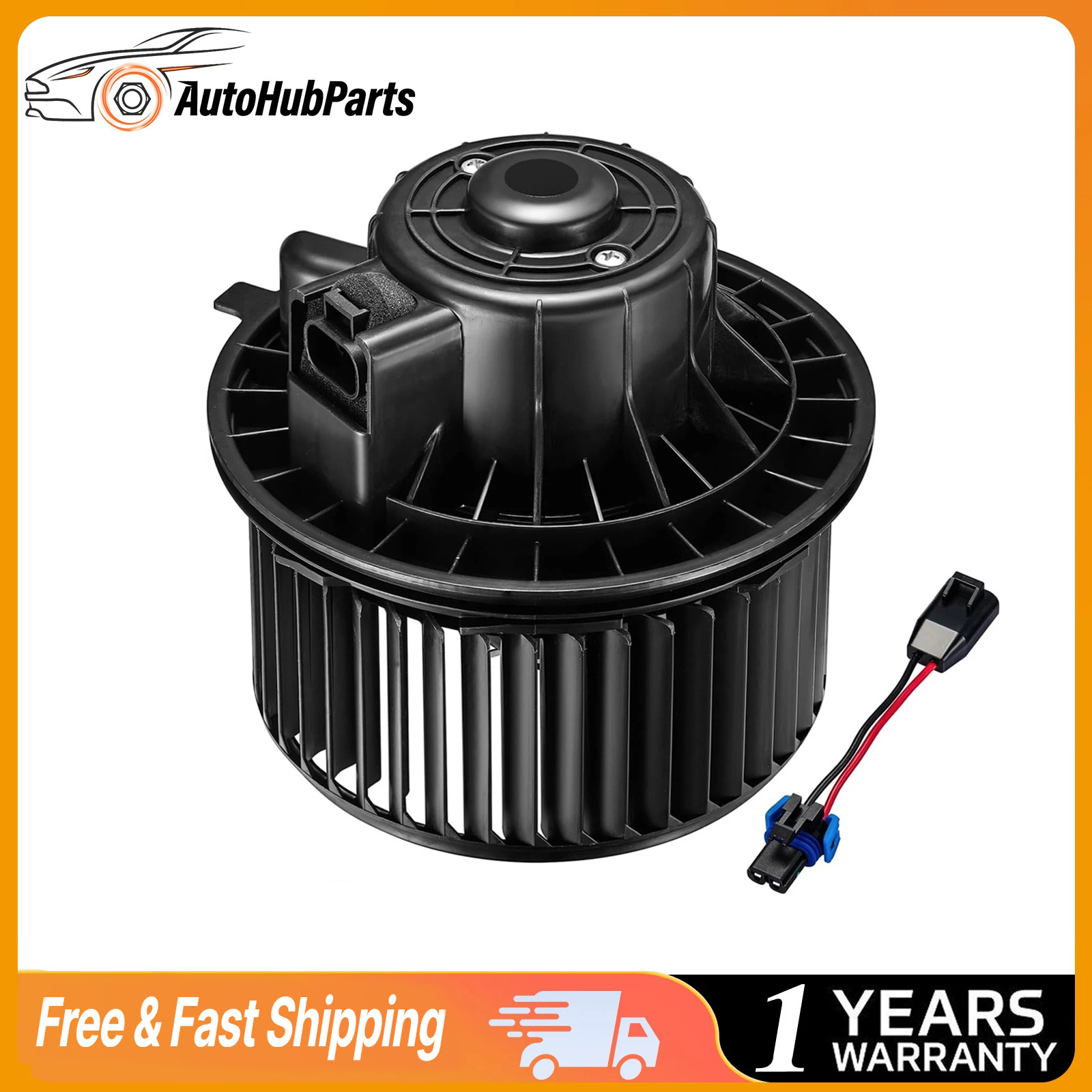 Heater Blower Motor Fan for 07-13 Chevrolet Silverado/GMC Sierra Escalade Yukon
