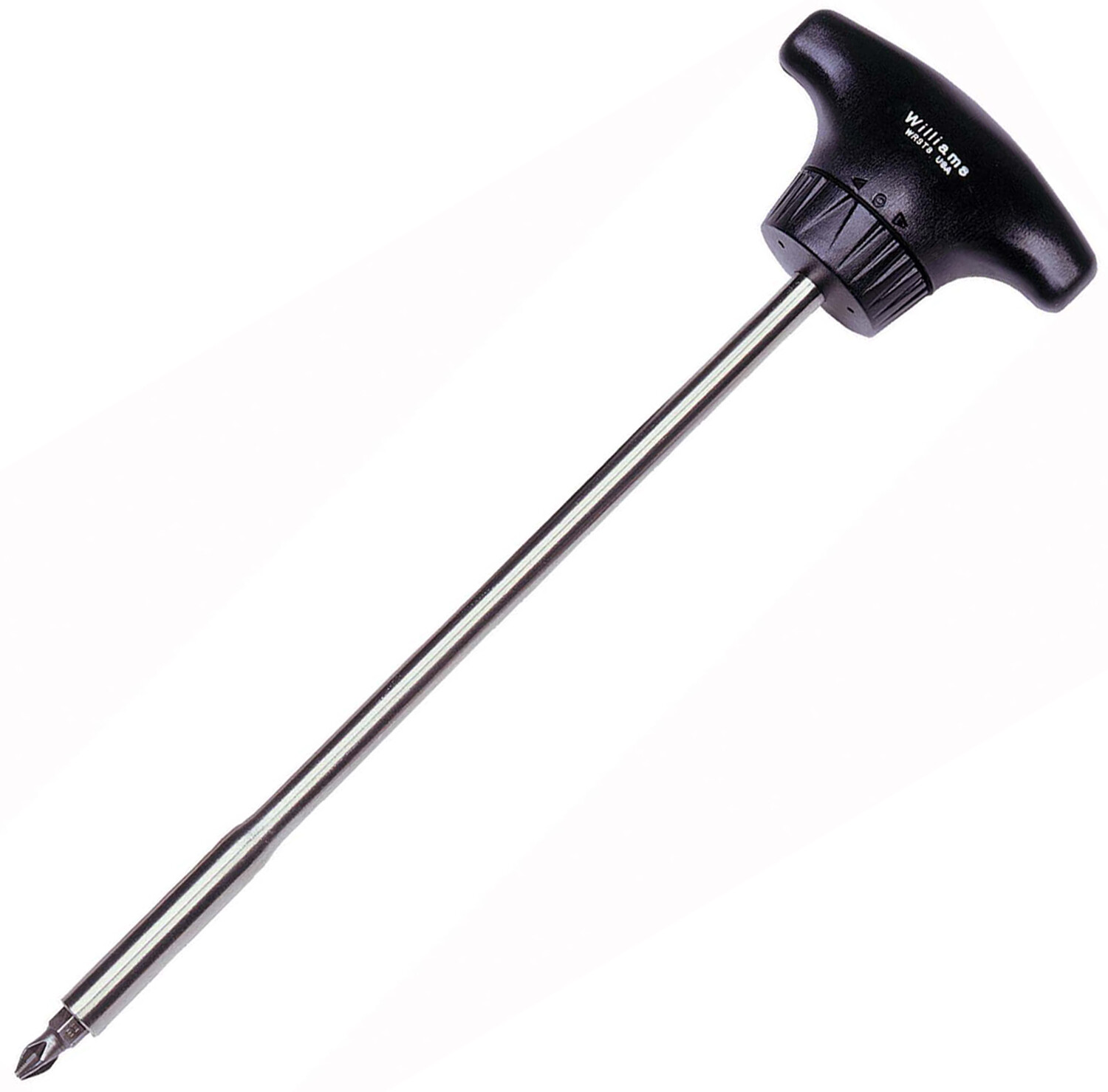 T-Handle Ratcheting ScrewDriver 7-7/8″Blade Length Philips Williams USA WRST8