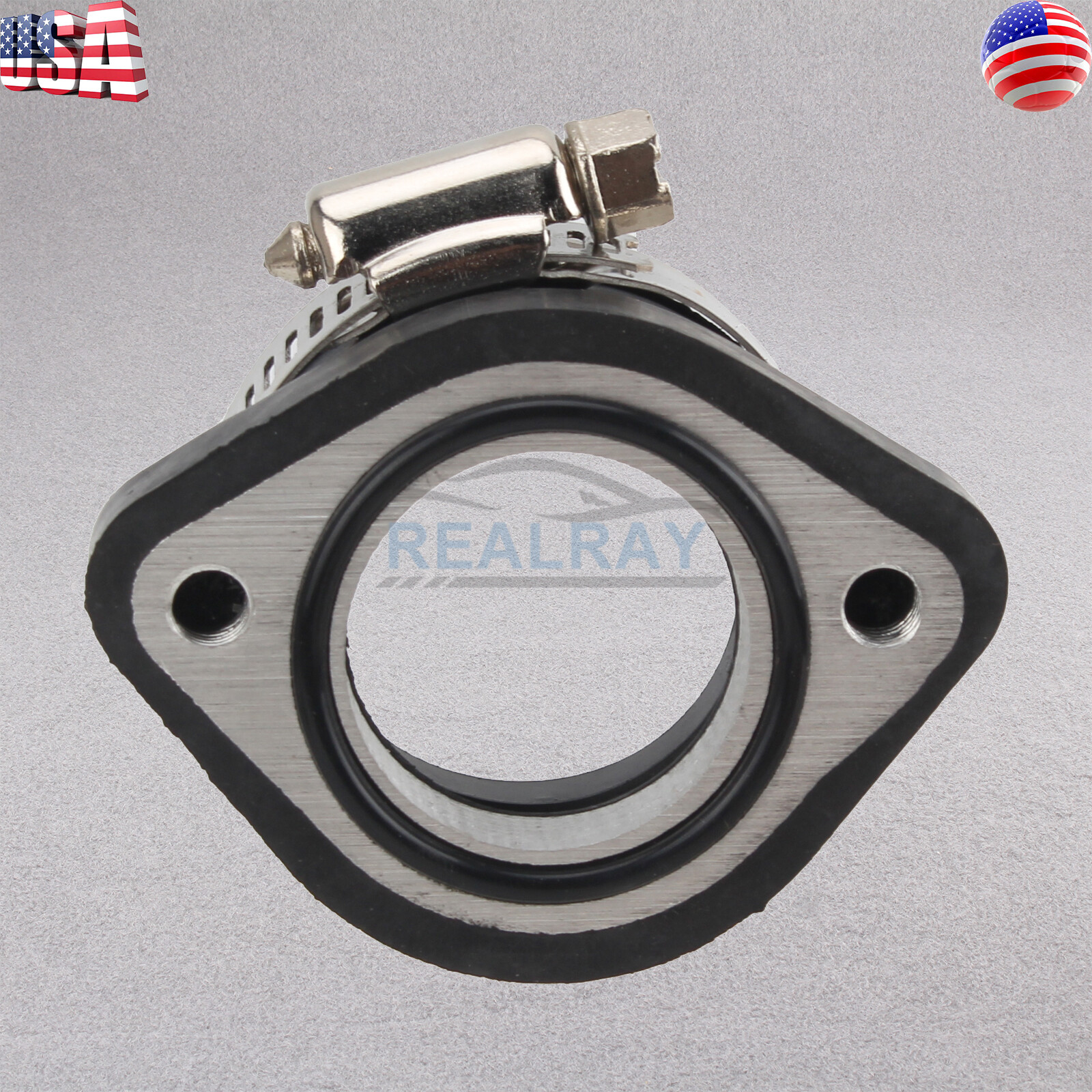 For PWK PE 24mm 26mm 28mm 30mm Flange Adapter Carburetor Intake Manifold Boot