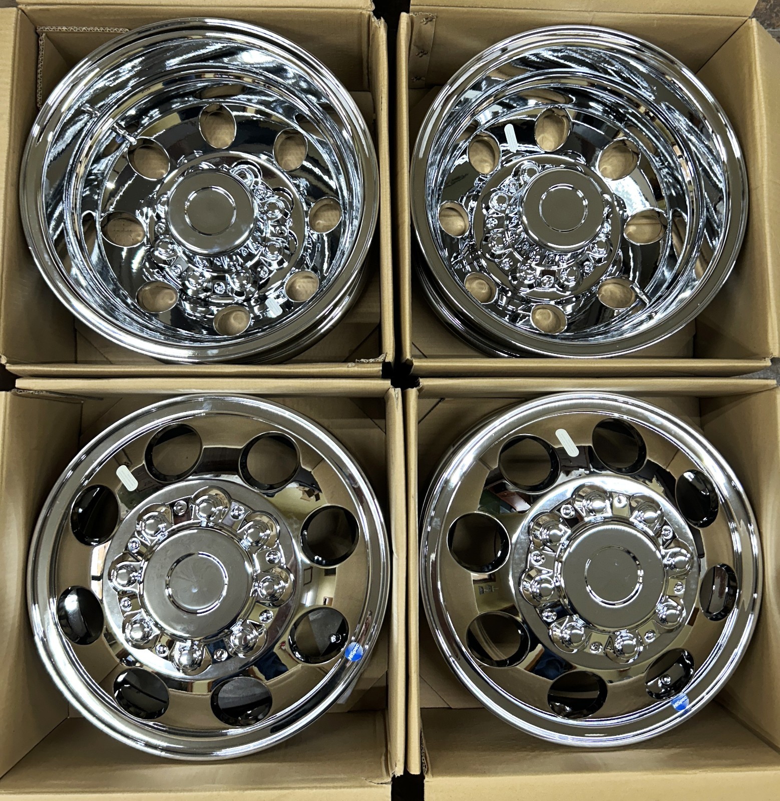 16″ Inch Wheels Fits Old 1985-1998 Ford F350 Truck Duals Alloy HiSpec