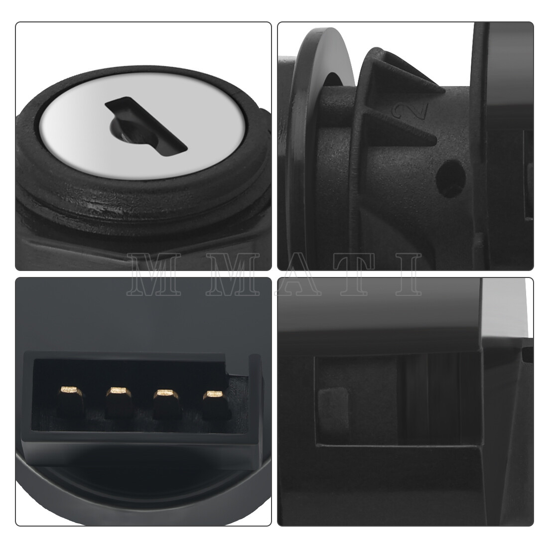 Ignition Key Switch 3-Position 4 Pin for Can-Am Bombardier Outlander 330 2004-05