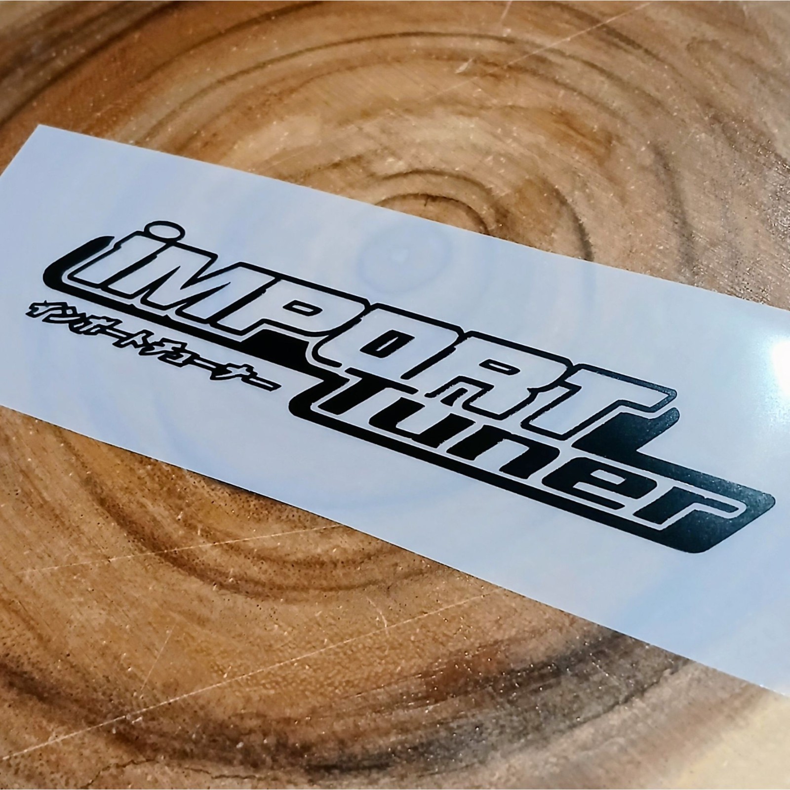 Import Tuner Vinyl Decal (x2) JDM Drift Slammed Static Lowered Window Sticker