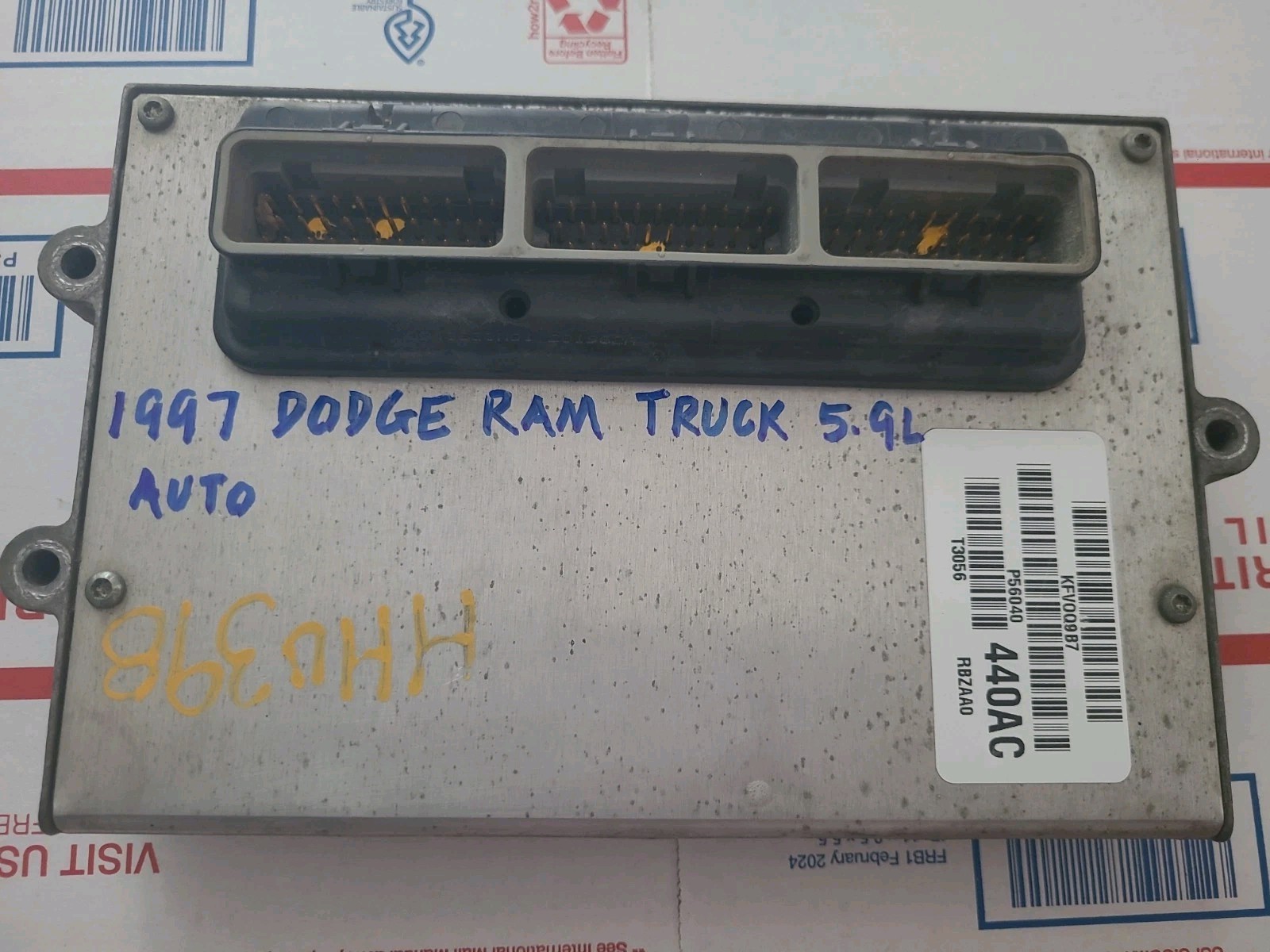 1997 DODGE RAM 1500 TRUCK 5.9L AUTO ENGINE COMPUTER ECM ECU PCM 56040440AC