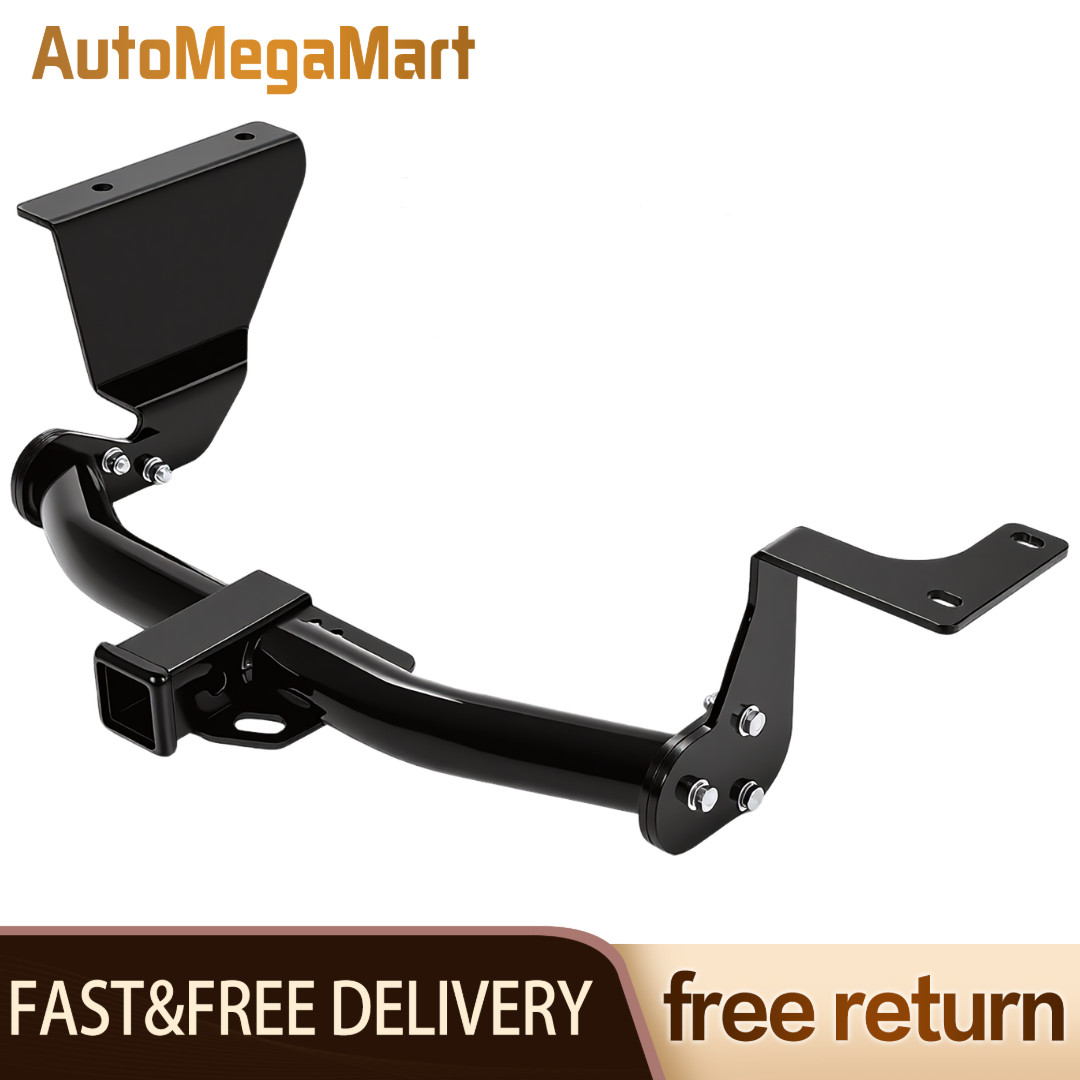 For Honda CRV CR-V 2007-11 Class 3 Bumper Trailer Hitch 2″ Receiver Black Steel