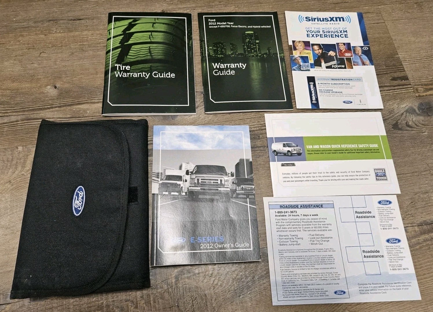 2012 FORD E-Series Owners Manual E150 E250 E350 Van OEM E-150 E-250 E-350