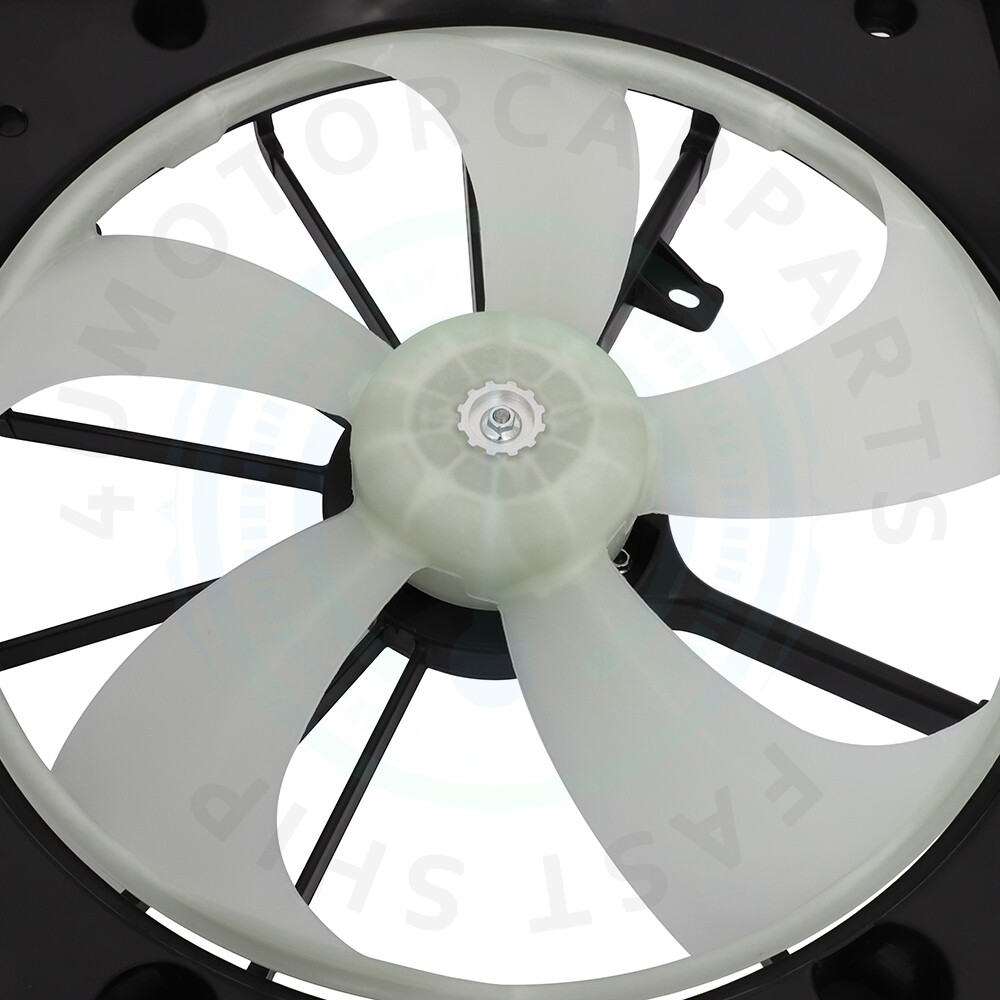 Radiator Condenser Cooling Fan Assembly For 2007 08-2009 Toyota Camry 2.4L L4