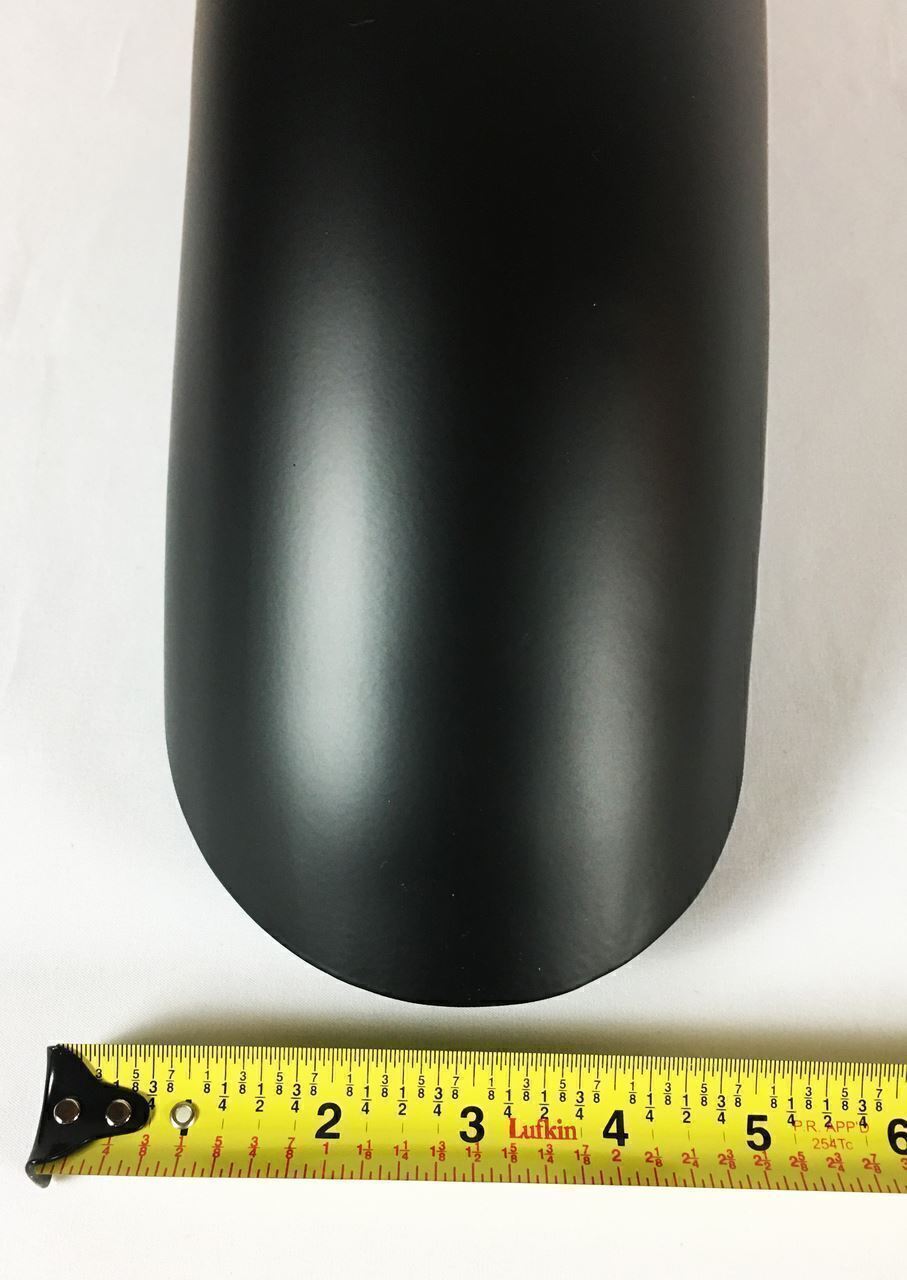 Exhaust Tip Diesel 5.00″ Inlet 5.00″ X 16.00″ Long WTD50016-500-BOSS-MBK-SS Bolt