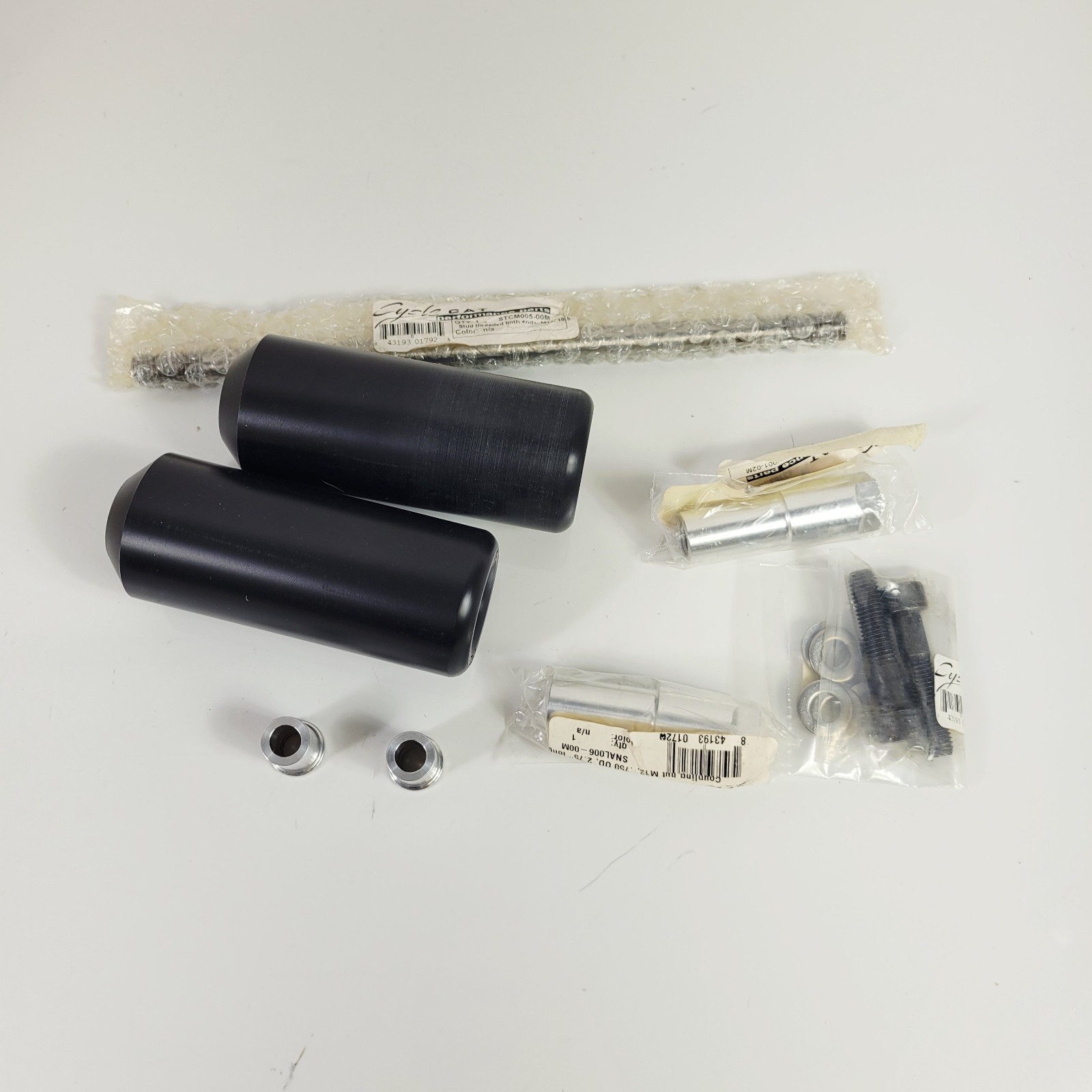 Cycle Cat DS6 Black IMS Frame Slider System Kit Ducati Superbike 748 916 996 998