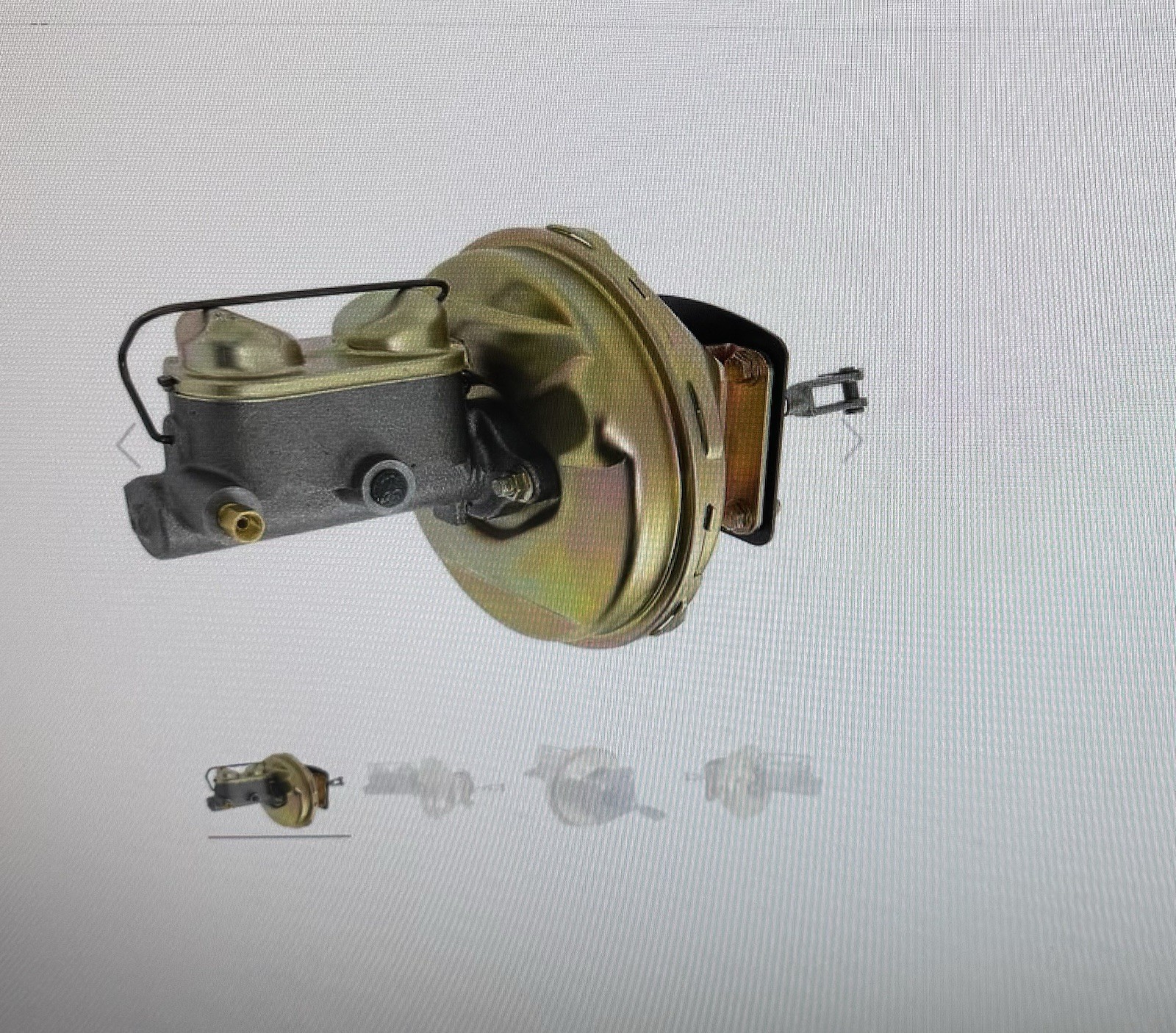 9” Brake Booster Master Cylinder Combo Classic Performance Products, Brand New