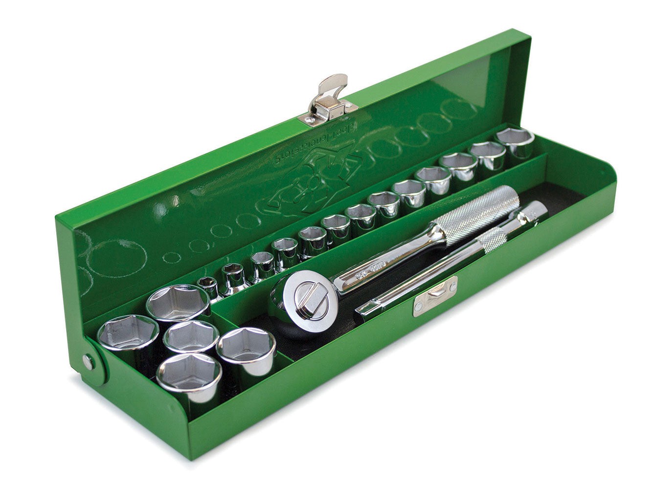 SK Tools 20 Piece Full Range 3/8″ Drive Metric Socket Set (94521)