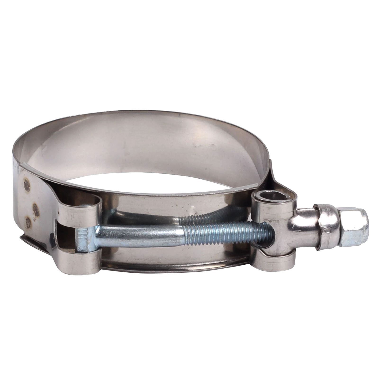 1PC 57-65mm 301 Stainless Steel T-Bolt Clamp For ID: 2″ Inch 51mm Silicone Hose