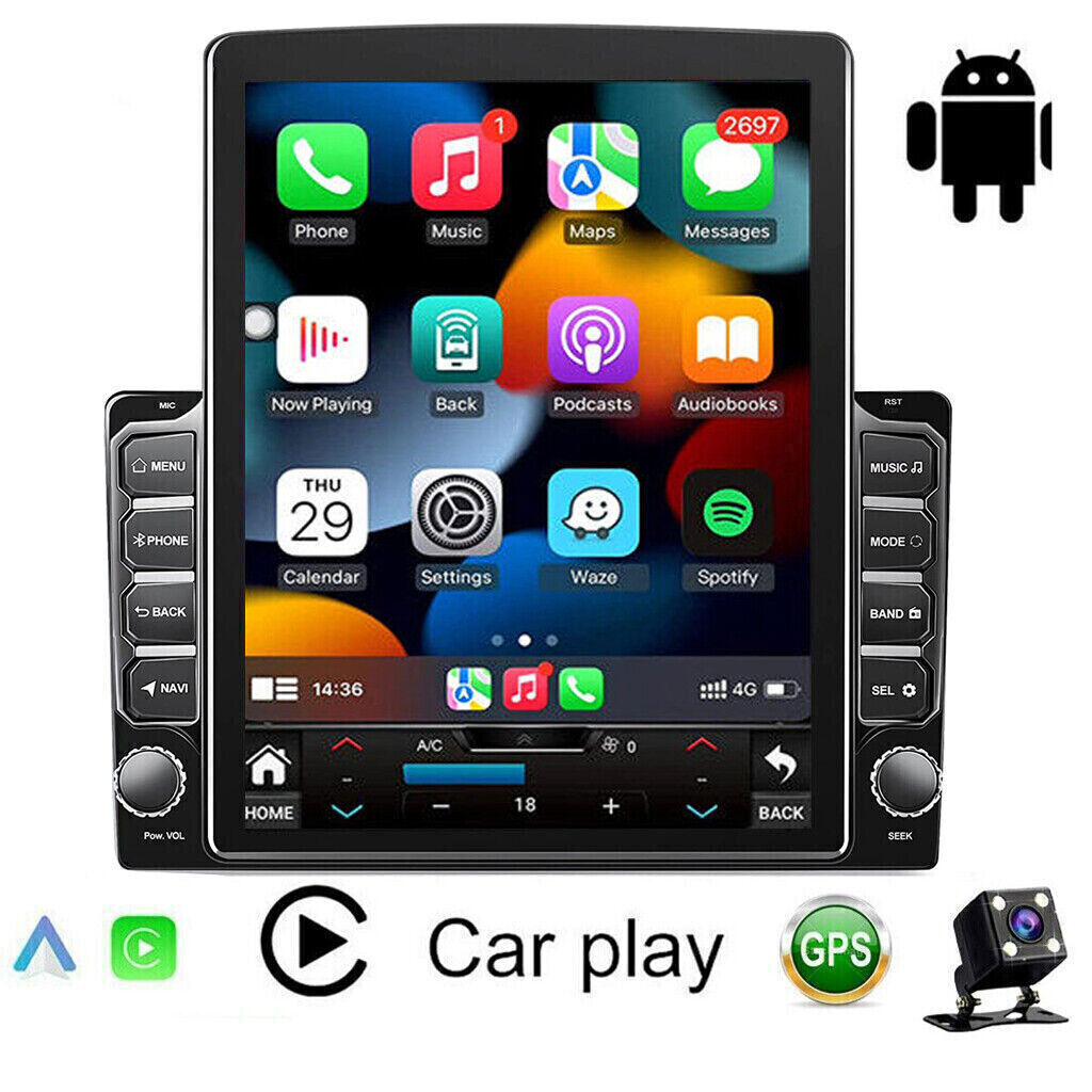 9.7″ For 2004-2008 Toyota Corolla Android 14 Apple Carplay Car Stereo Radio GPS