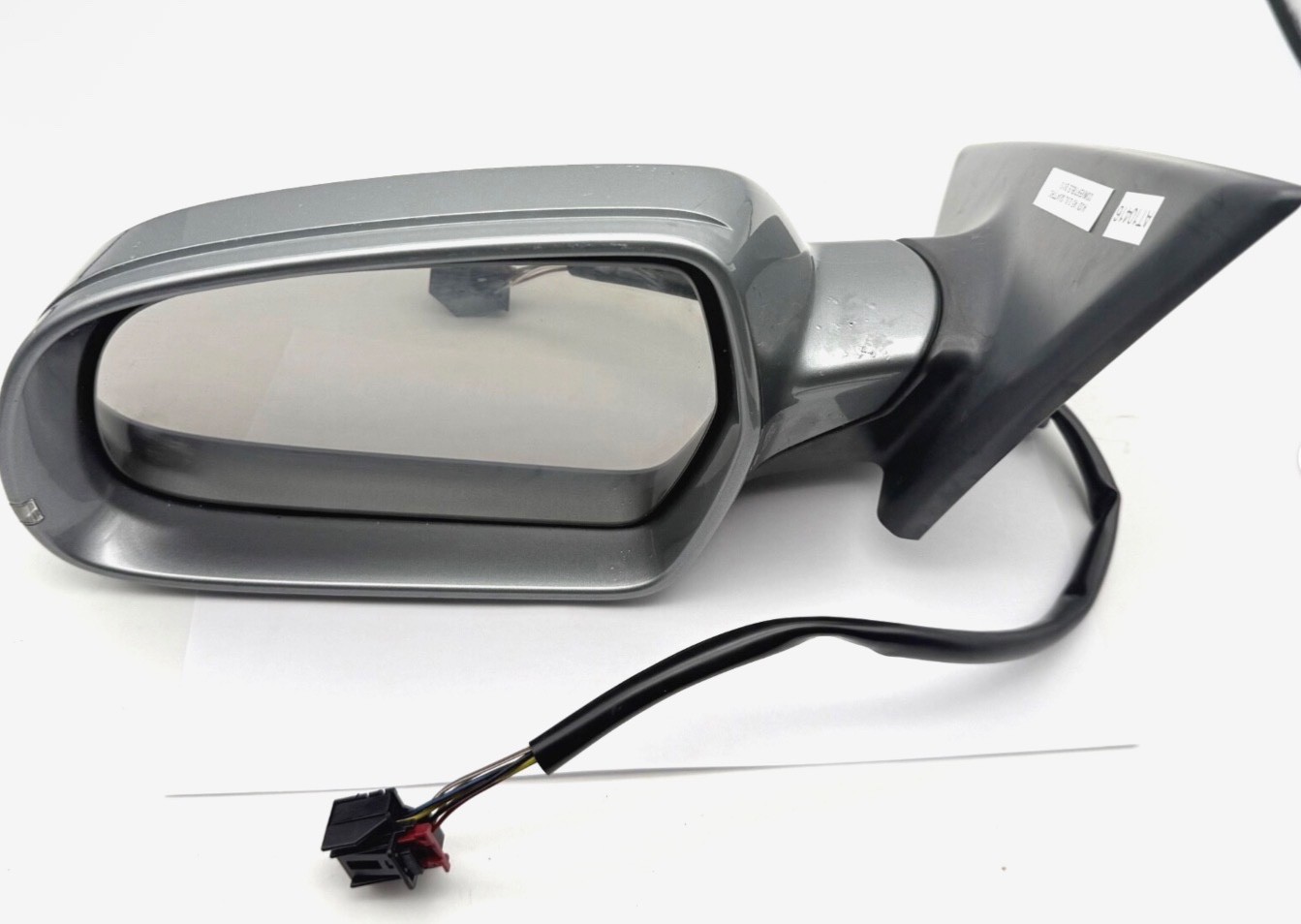 OEM 08-14 Audi A5 8F Quattro 2.0L Convertible Left Driver Side Mirror View Grey