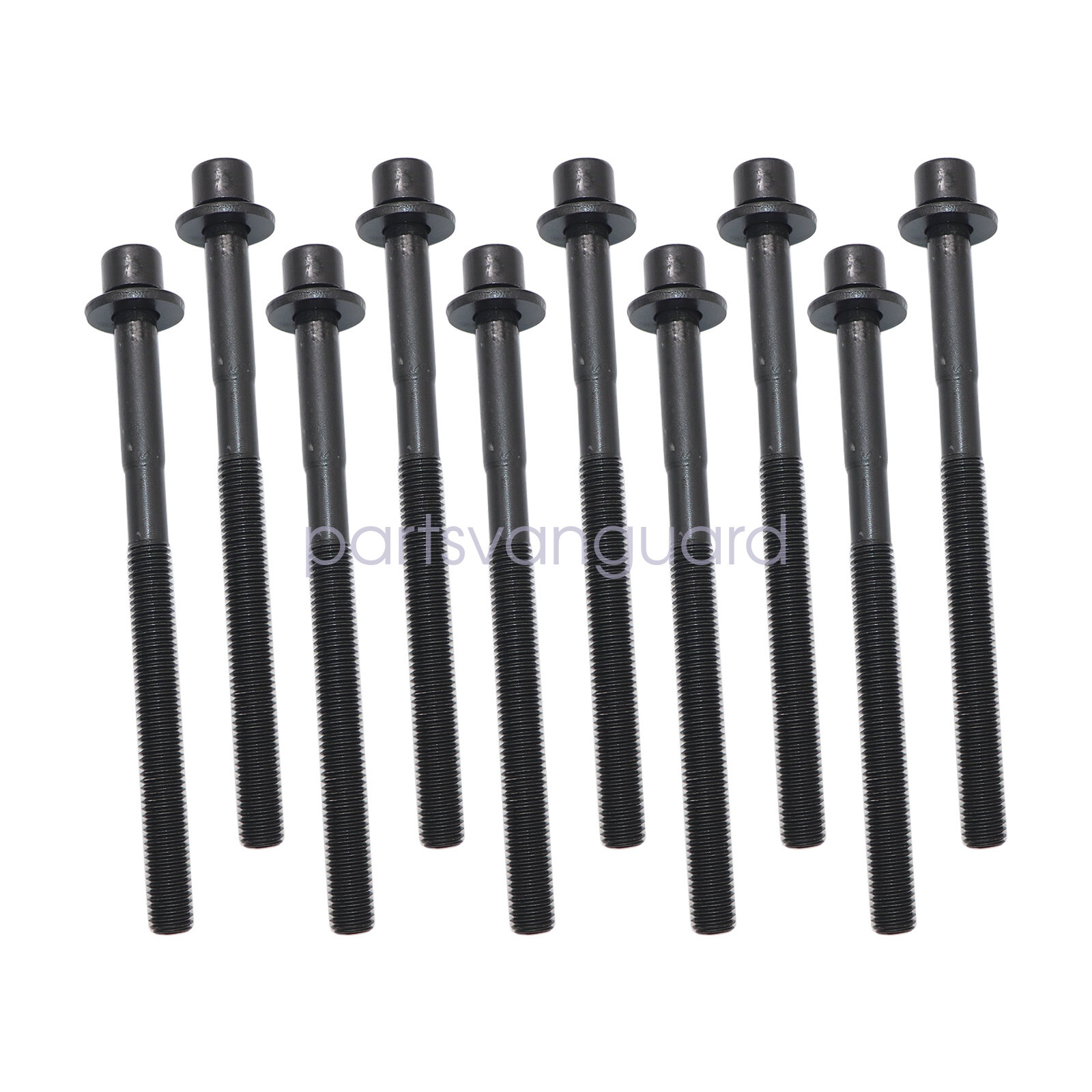 10PCS HB320 Head Bolt Kit For Hyundai Kia Accent Rio 1.6L DOHC 16v 2012-2019