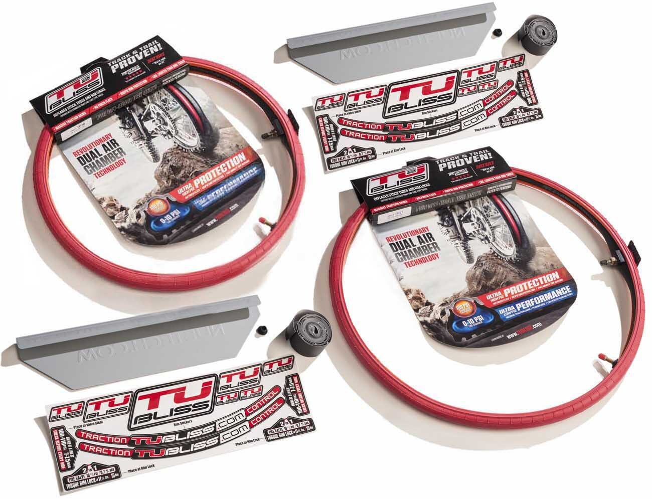 Tubeless Dirt Bike Tire System by Nuetech Tubliss 21″ and 19″ Combo