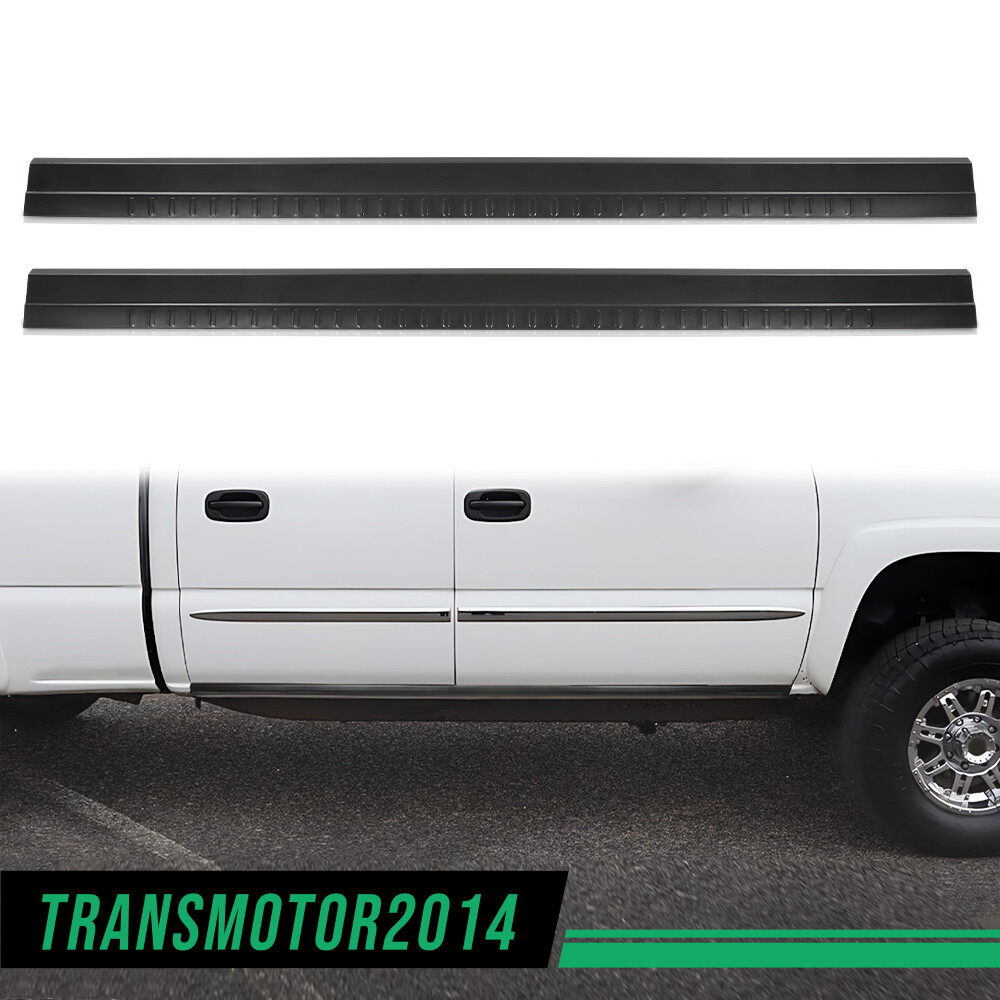 Pair Slip On Rocker Panels Covers Fit For 1999-06 Chevy Silverado and More 99724