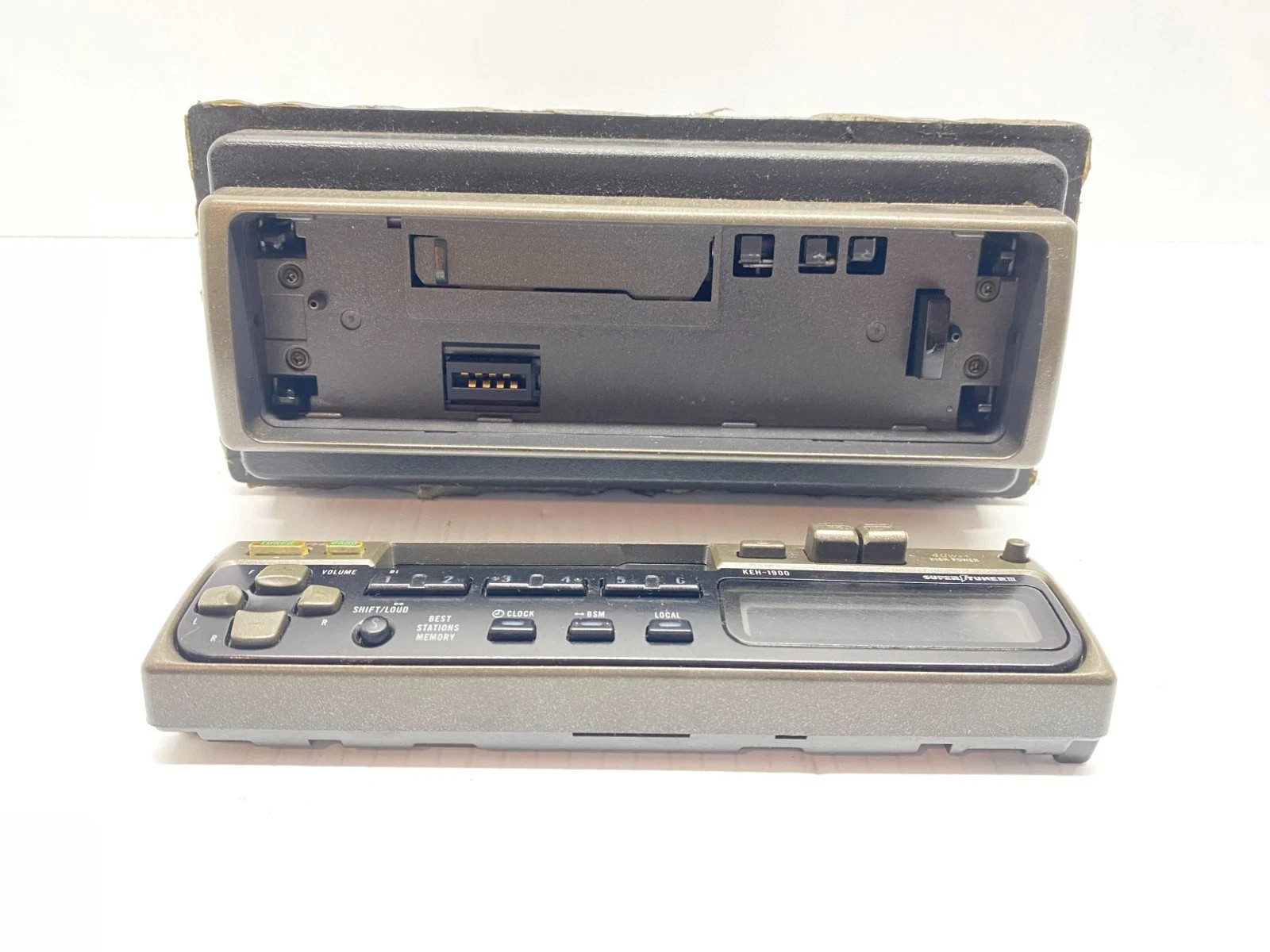 PIONEER SUPER TUNER III KEH-1900 40WX4 RADIO CASSETTE REMOVABLE FACEPLATE, OEM