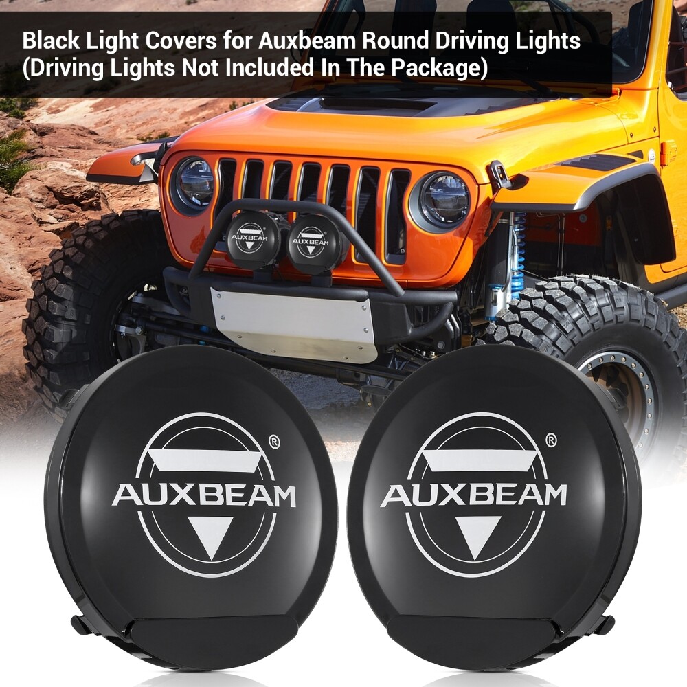 AUXBEAM 7 inch 360-PRO LED Work Light Bar Combo Fog Lamp Offroad Driving+Covers