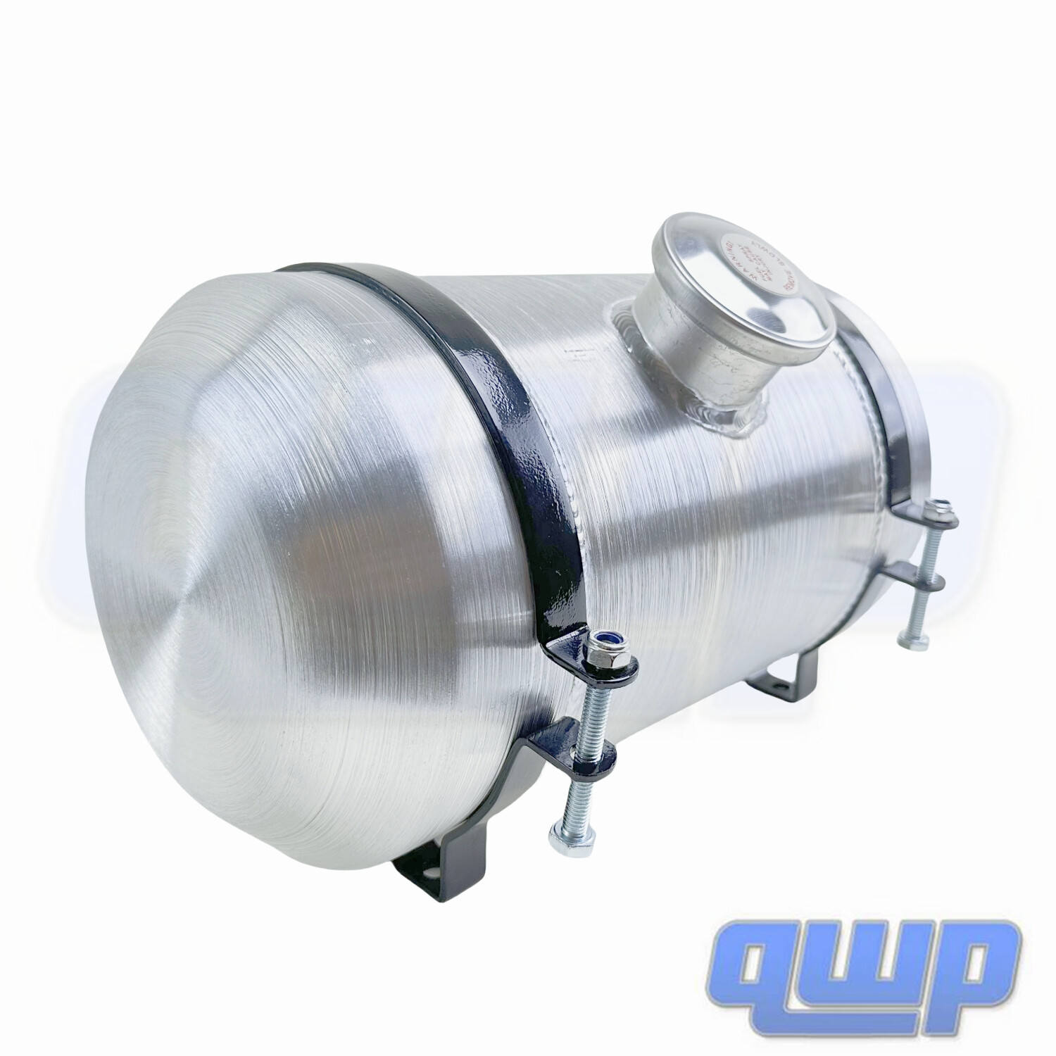 8×14 Universal Fuel Tank 2.9 Gallon Center Fill 3/8” NPT Spun Aluminum Gas Tank
