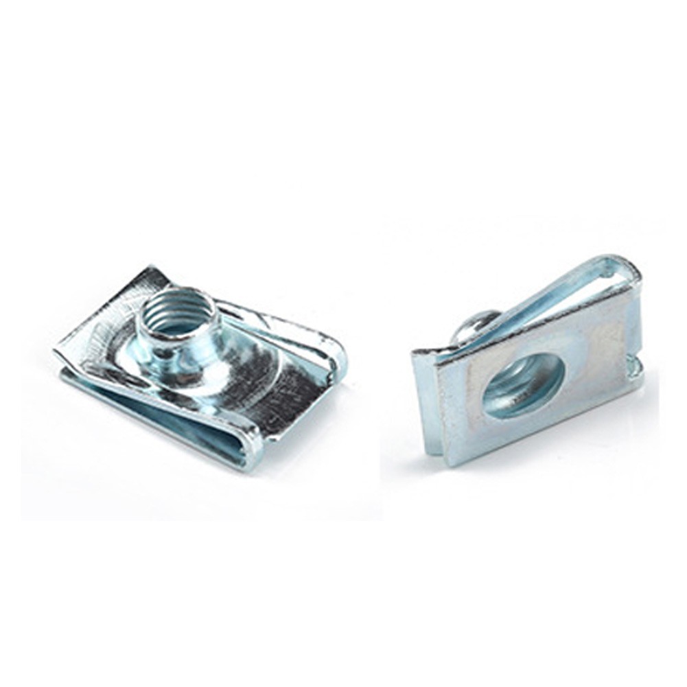 Car Clip Nuts M6 10PCS 304 Stainless Steel 65 Manganese Steel Speed Clips