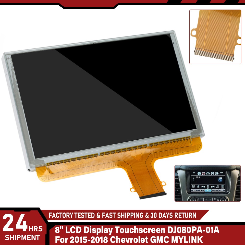 8″ LCD Touch Screen GLASS Display For 2015-2018 Chevrolet GMC MYLINK DJ080PA-01A